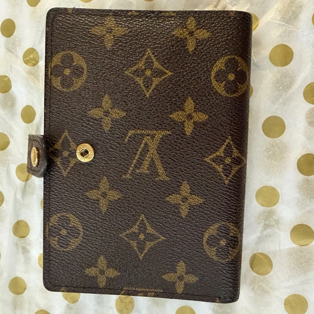 Authentic Louis Vuitton Monogram Agenda W/Entrupy COA - Picture 7 of 14